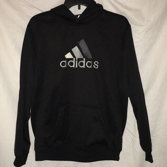Black adidas hoodie - Picture 1 of 3